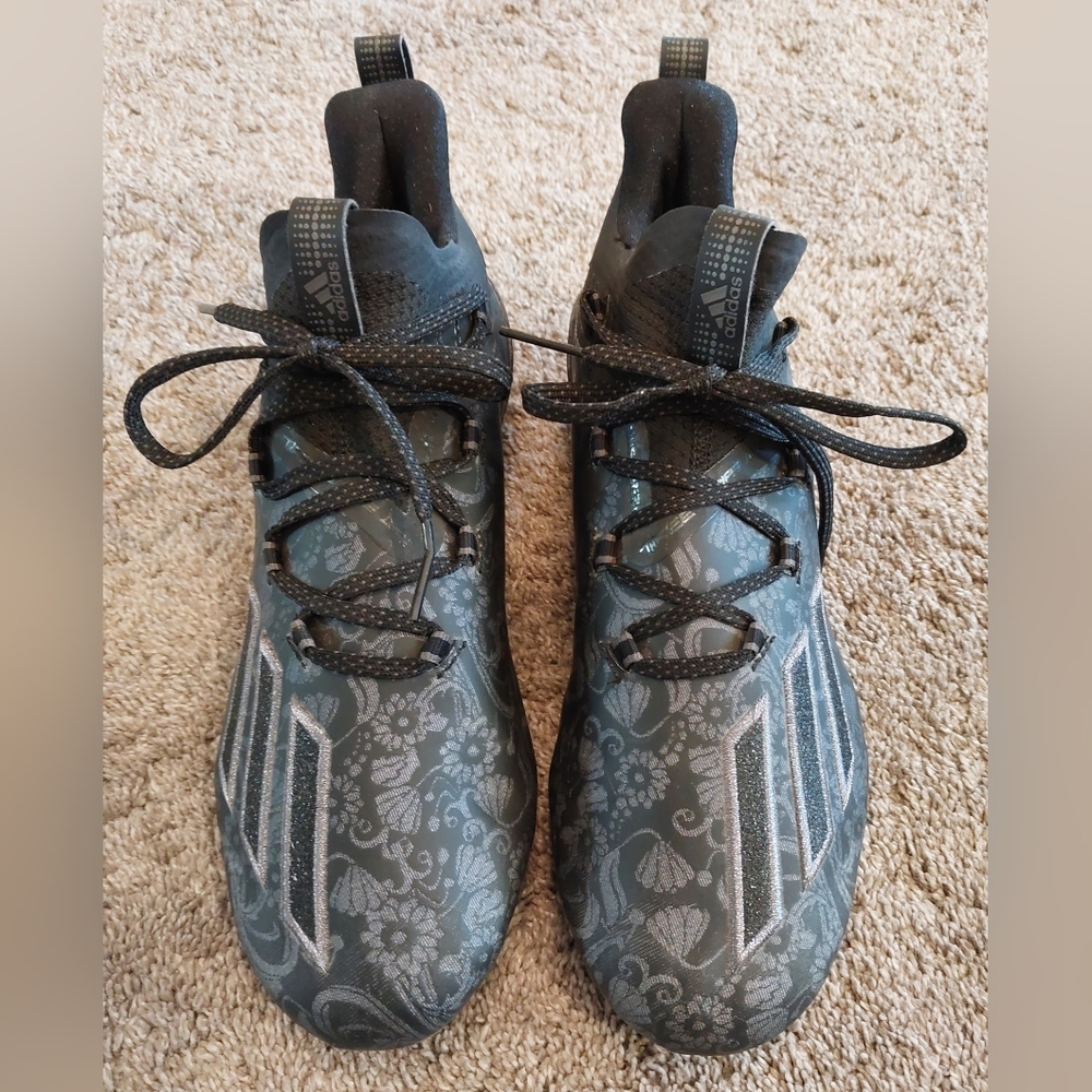 adidas Black and Gray Athletic Shoes